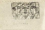 Theo van Doesburg, Compositie met drie hoofden